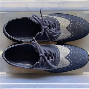Cole Haan navy Oxford mens 7 1/2